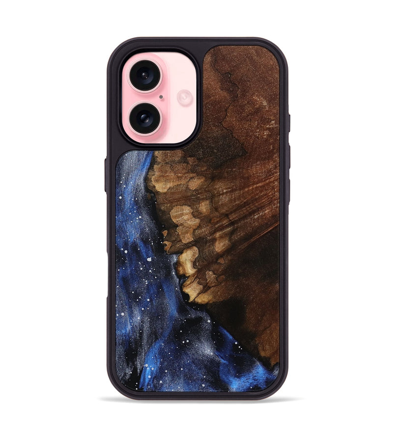 iPhone 16 Wood Phone Case - Simeon (Cosmos, 797946)