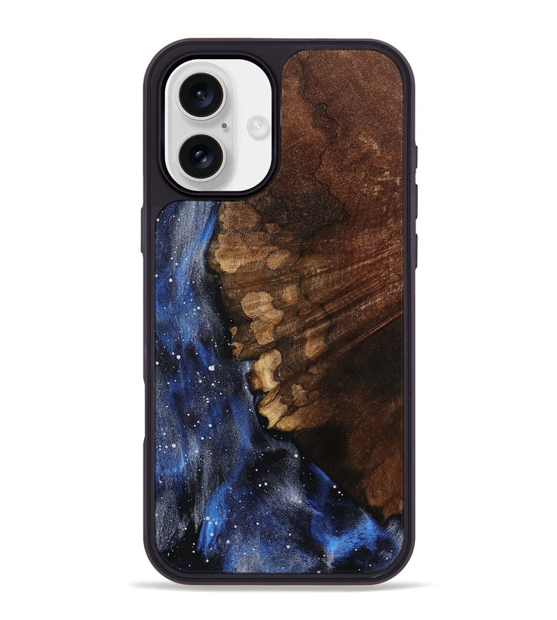 iPhone 16 Plus Wood Phone Case - Simeon (Cosmos, 797946)