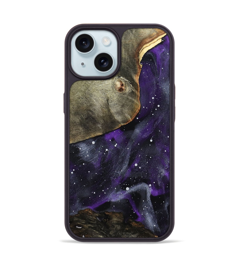 iPhone 15 Wood Phone Case - Sarah (Cosmos, 797954)