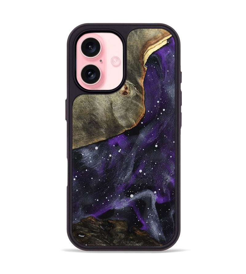 iPhone 16 Wood Phone Case - Sarah (Cosmos, 797954)