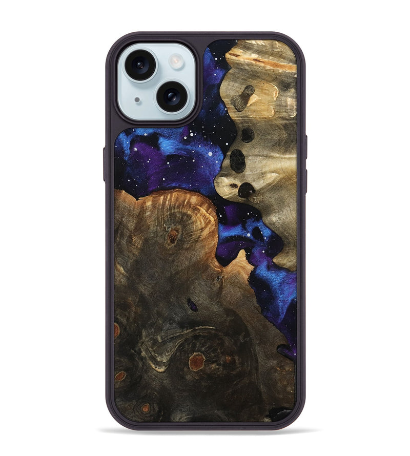 iPhone 15 Plus Wood Phone Case - Opal (Cosmos, 797967)