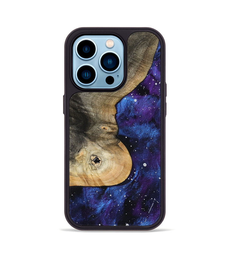 iPhone 14 Pro Wood Phone Case - Lourdes (Cosmos, 797978)