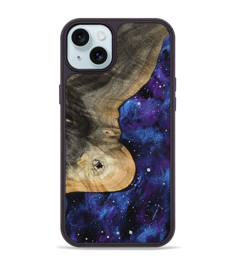 iPhone 15 Plus Wood Phone Case - Lourdes (Cosmos, 797978)
