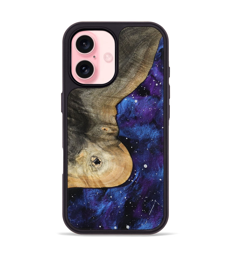 iPhone 16 Wood Phone Case - Lourdes (Cosmos, 797978)