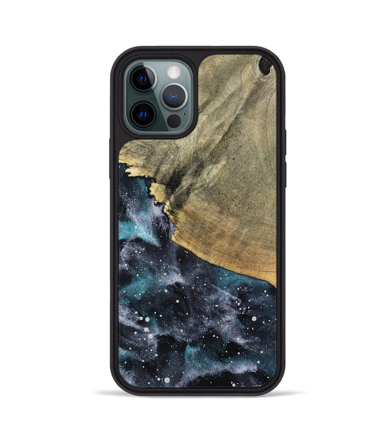 iPhone 12 Pro Wood Phone Case - German (Cosmos, 797986)