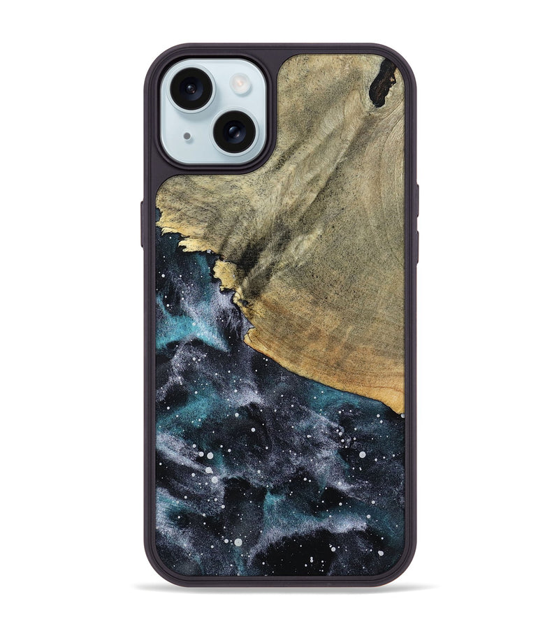 iPhone 15 Plus Wood Phone Case - German (Cosmos, 797986)