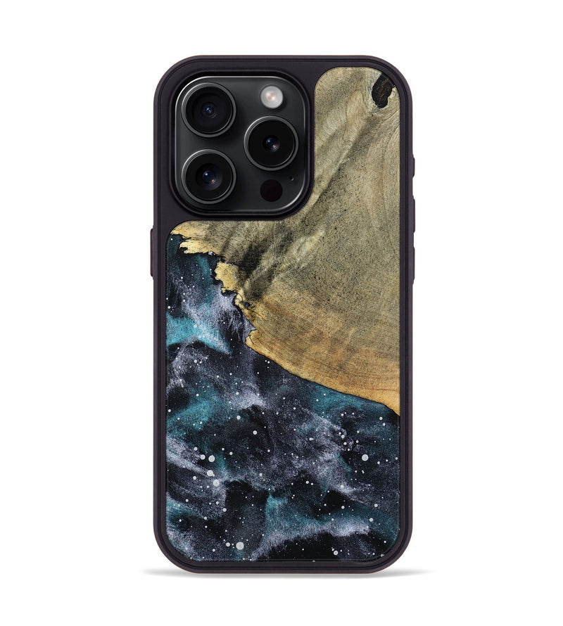 iPhone 15 Pro Wood Phone Case - German (Cosmos, 797986)
