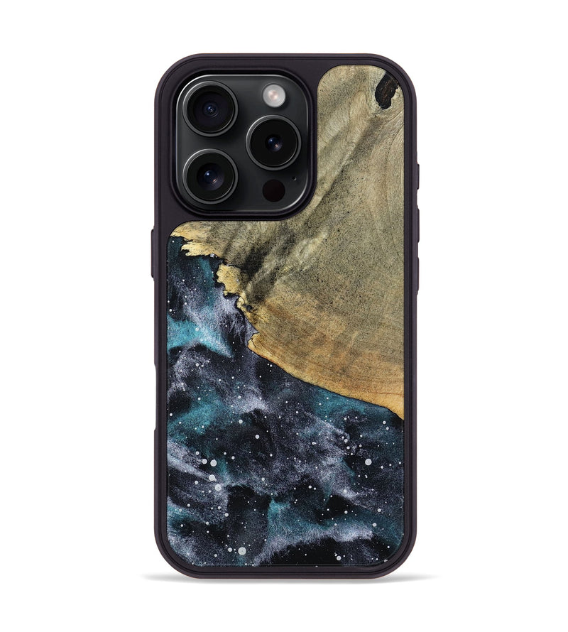 iPhone 16 Pro Wood Phone Case - German (Cosmos, 797986)