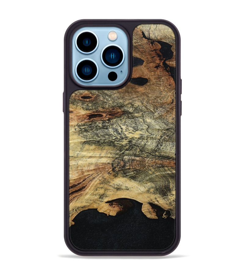 iPhone 14 Pro Max Wood Phone Case - Sylas (Wood Burl, 797990)