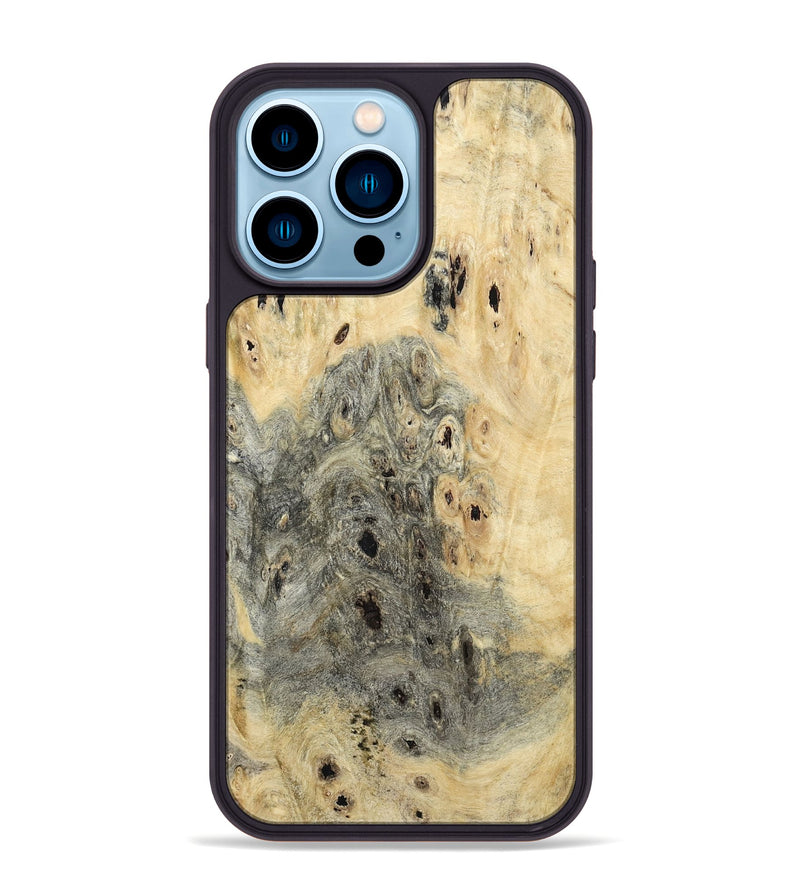 iPhone 14 Pro Max Wood Phone Case - Mae (Wood Burl, 797991)