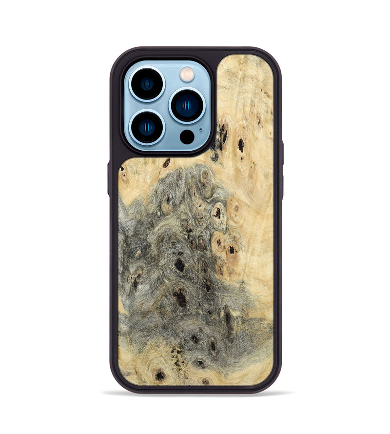 iPhone 14 Pro Wood Phone Case - Mae (Wood Burl, 797991)