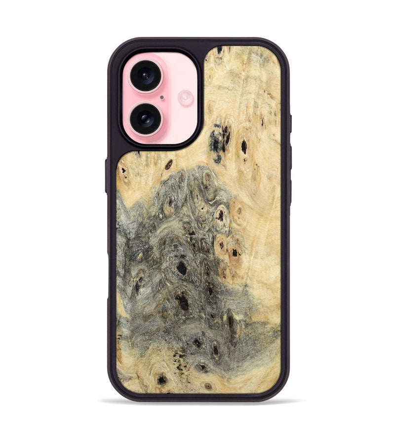 iPhone 16 Wood Phone Case - Mae (Wood Burl, 797991)