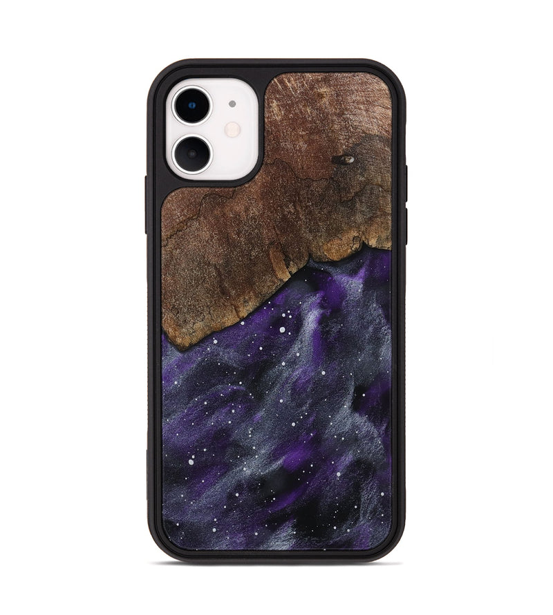 iPhone 11 Wood Phone Case - Tevin (Cosmos, 797997)