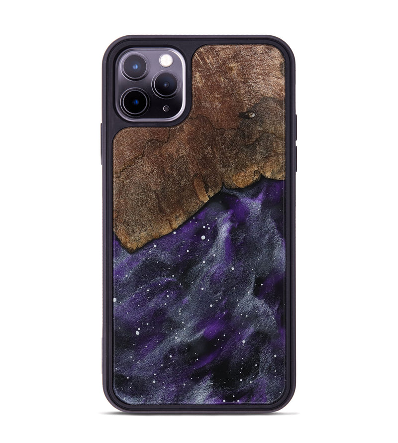 iPhone 11 Pro Max Wood Phone Case - Tevin (Cosmos, 797997)