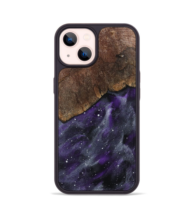 iPhone 14 Wood Phone Case - Tevin (Cosmos, 797997)