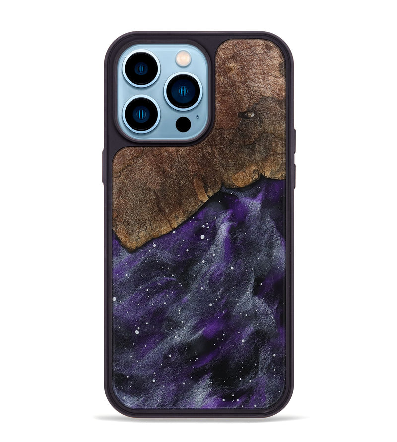 iPhone 14 Pro Max Wood Phone Case - Tevin (Cosmos, 797997)