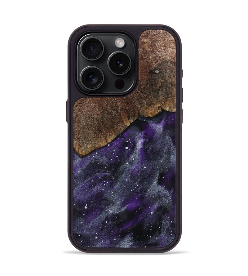 iPhone 15 Pro Wood Phone Case - Tevin (Cosmos, 797997)