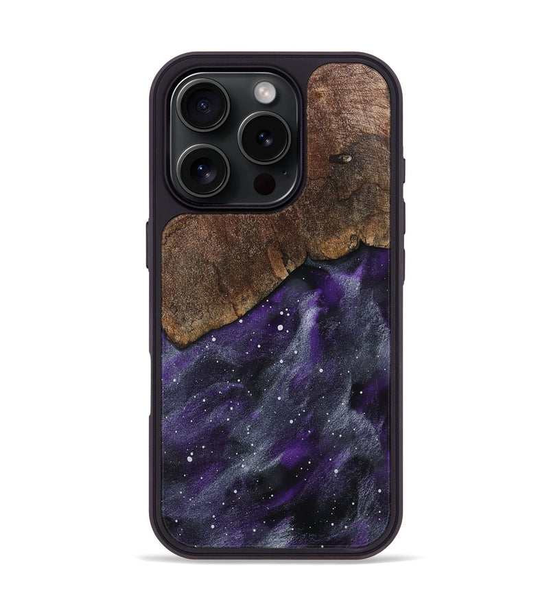 iPhone 16 Pro Wood Phone Case - Tevin (Cosmos, 797997)
