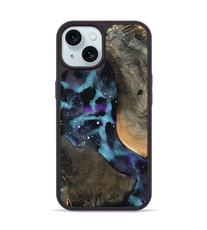iPhone 15 Wood Phone Case - Pearlie (Cosmos, 798001)