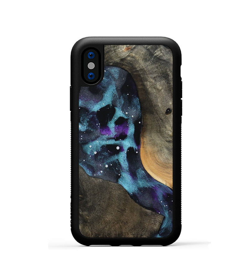 iPhone Xs Wood Phone Case - Pearlie (Cosmos, 798001)