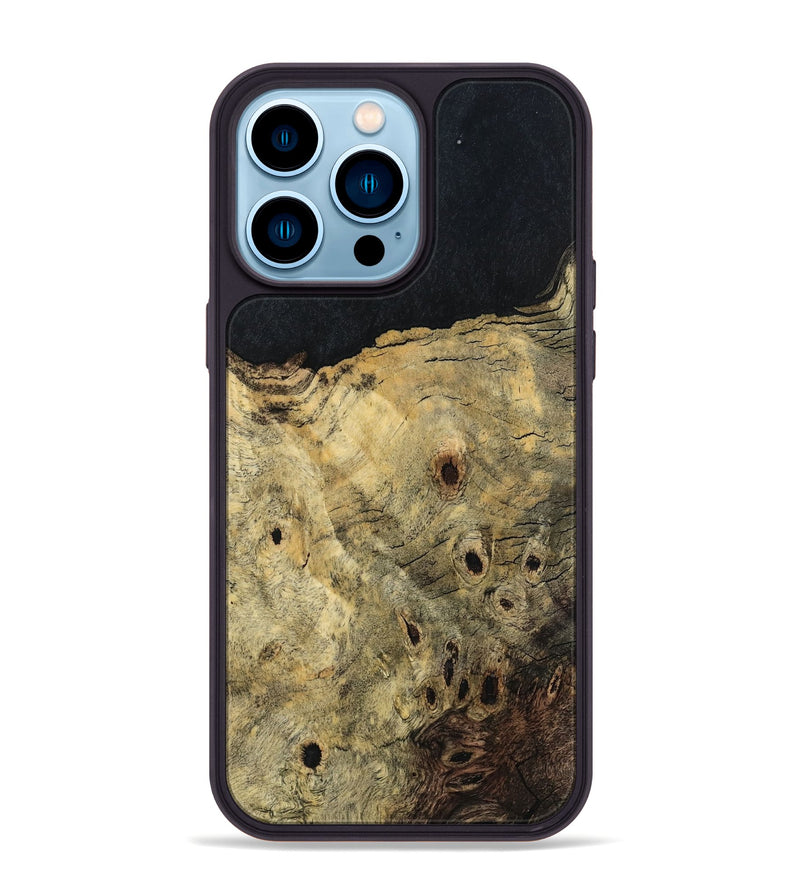 iPhone 14 Pro Max Wood Phone Case - Vida (Wood Burl, 798014)