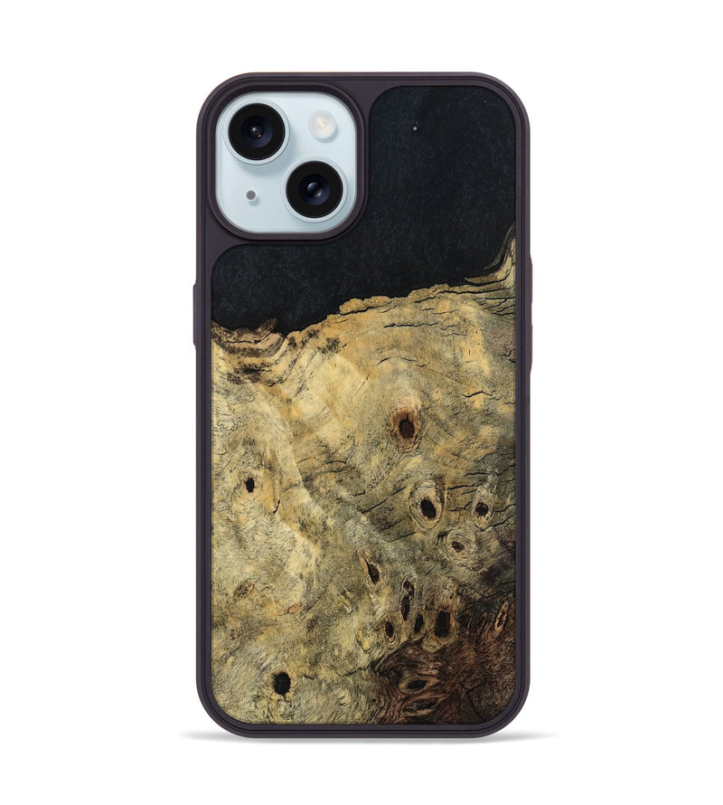 iPhone 15 Wood Phone Case - Vida (Wood Burl, 798014)
