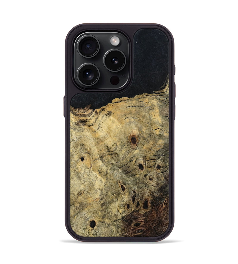 iPhone 15 Pro Wood Phone Case - Vida (Wood Burl, 798014)