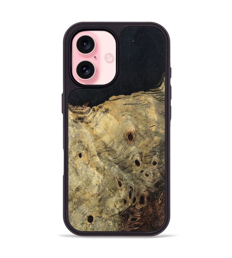 iPhone 16 Wood Phone Case - Vida (Wood Burl, 798014)