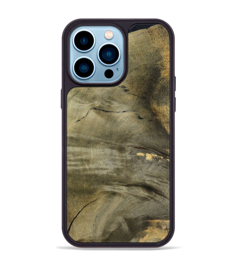 iPhone 14 Pro Max Wood Phone Case - Raul (Wood Burl, 798016)