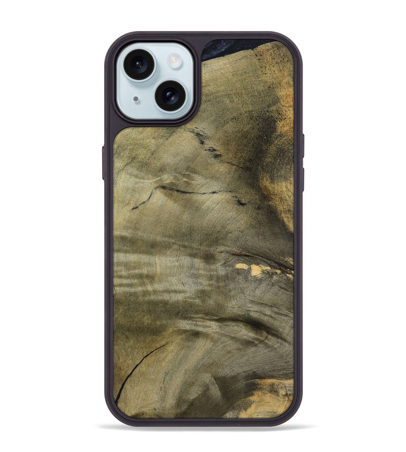 iPhone 15 Plus Wood Phone Case - Raul (Wood Burl, 798016)