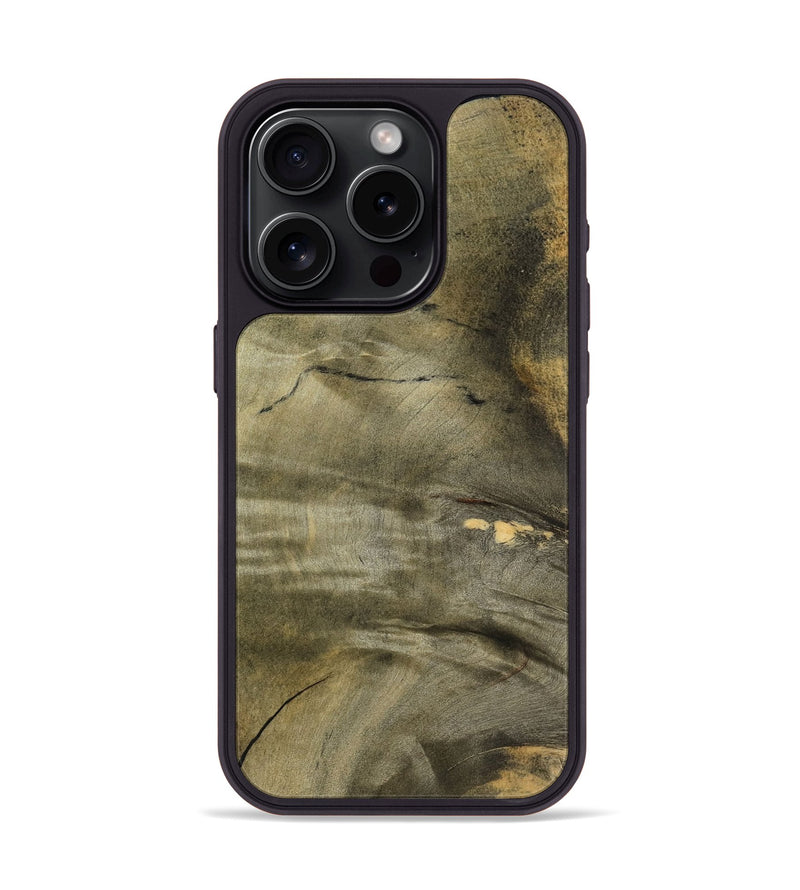 iPhone 15 Pro Wood Phone Case - Raul (Wood Burl, 798016)