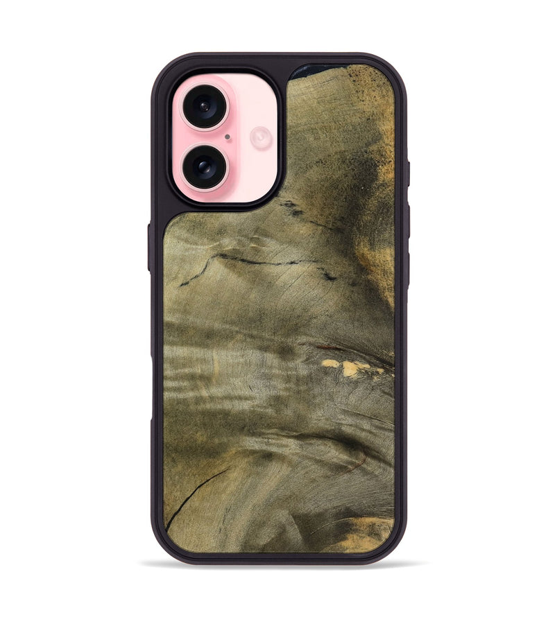 iPhone 16 Wood Phone Case - Raul (Wood Burl, 798016)