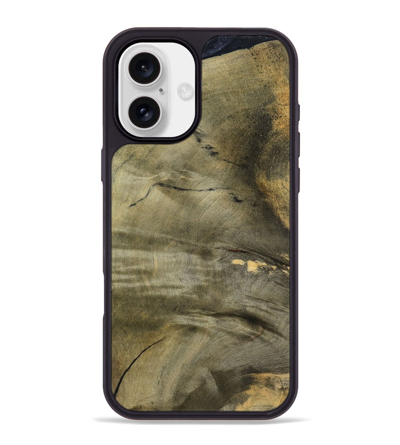 iPhone 16 Plus Wood Phone Case - Raul (Wood Burl, 798016)