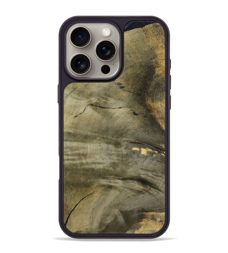 iPhone 16 Pro Max Wood Phone Case - Raul (Wood Burl, 798016)