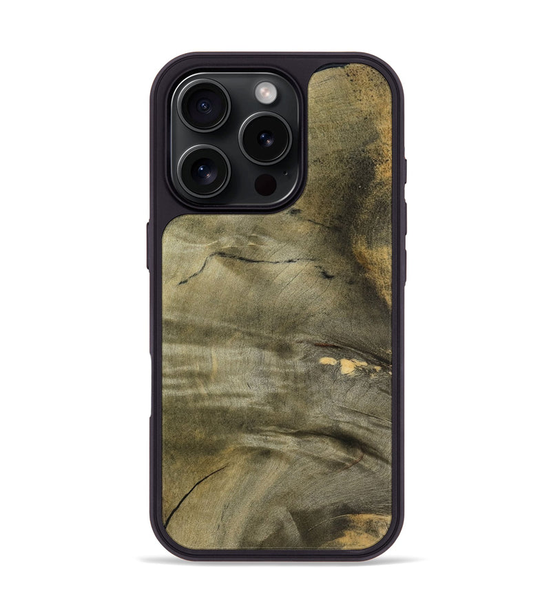 iPhone 16 Pro Wood Phone Case - Raul (Wood Burl, 798016)
