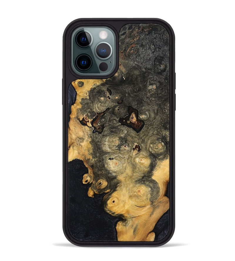 iPhone 12 Pro Max Wood Phone Case - Zaniyah (Wood Burl, 798017)