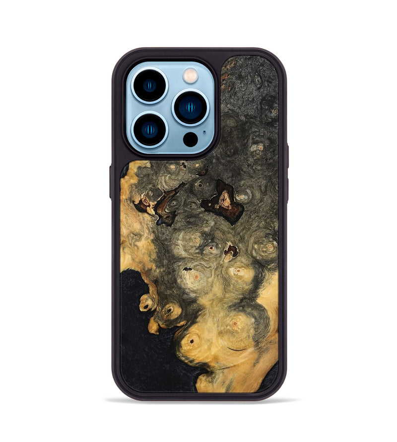 iPhone 14 Pro Wood Phone Case - Zaniyah (Wood Burl, 798017)