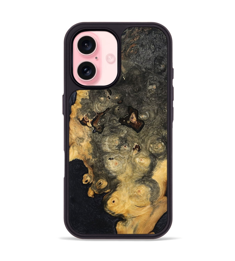 iPhone 16 Wood Phone Case - Zaniyah (Wood Burl, 798017)