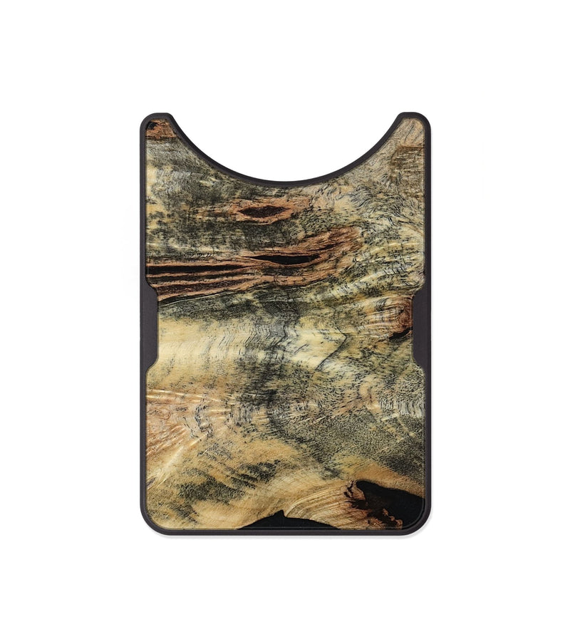 Alloy Wood Wallet - Kathy (Wood Burl, 798019)
