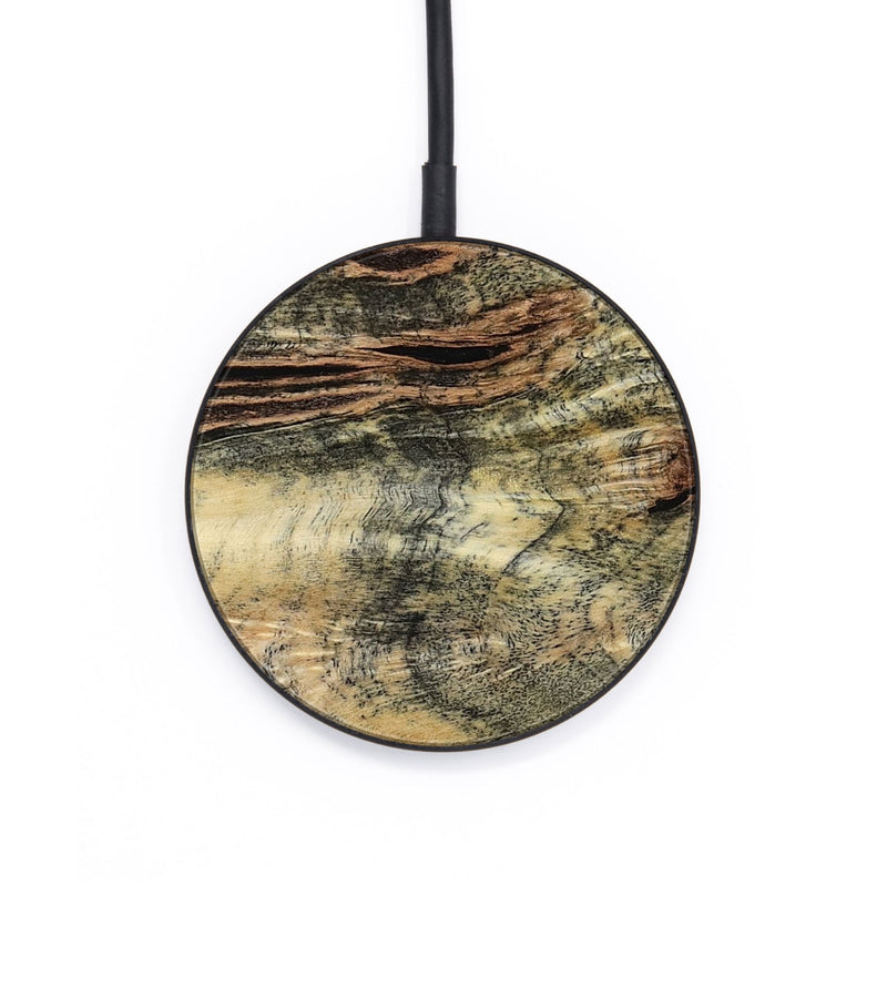 Circle Wood Wireless Charger - Kathy (Wood Burl, 798019)