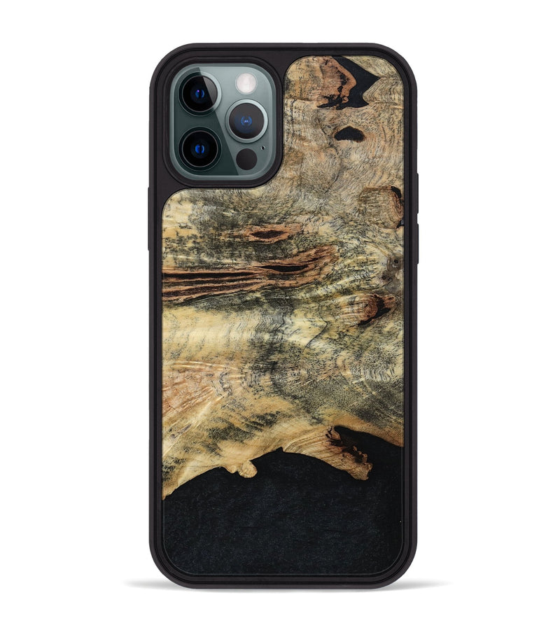 iPhone 12 Pro Max Wood Phone Case - Kathy (Wood Burl, 798019)