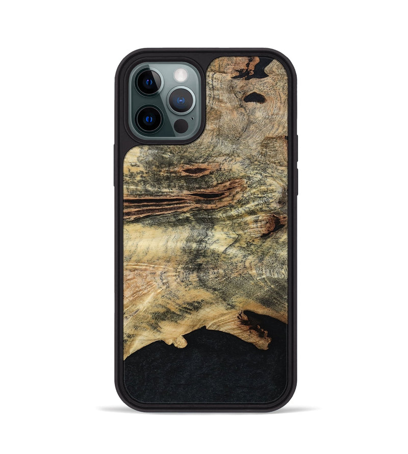 iPhone 12 Pro Wood Phone Case - Kathy (Wood Burl, 798019)