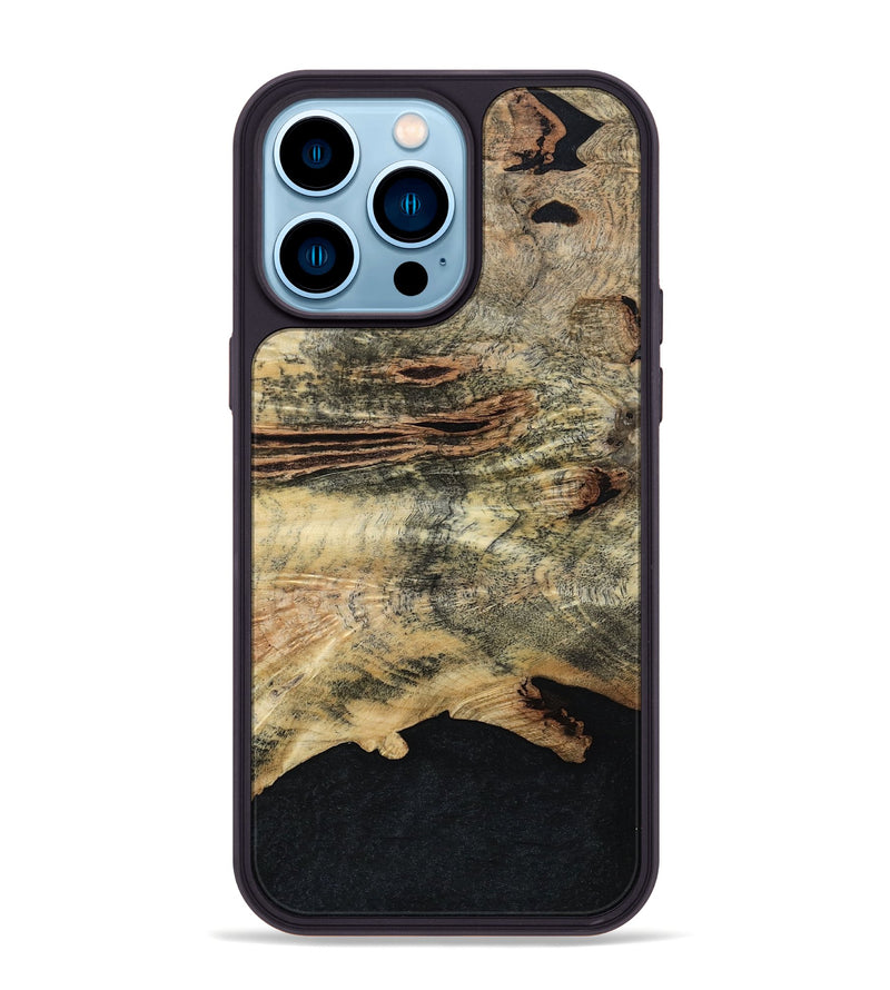 iPhone 14 Pro Max Wood Phone Case - Kathy (Wood Burl, 798019)