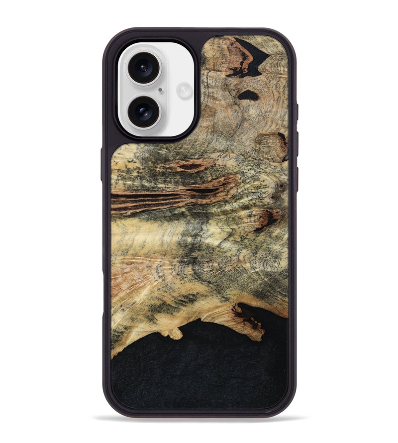 iPhone 16 Plus Wood Phone Case - Kathy (Wood Burl, 798019)