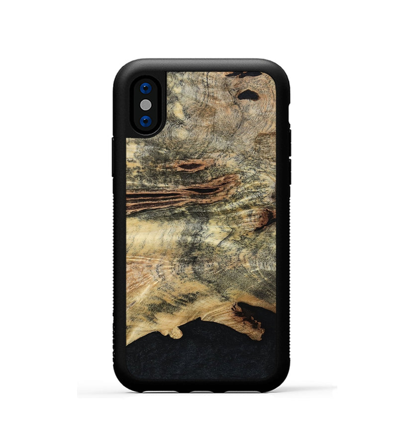 iPhone Xs Wood Phone Case - Kathy (Wood Burl, 798019)