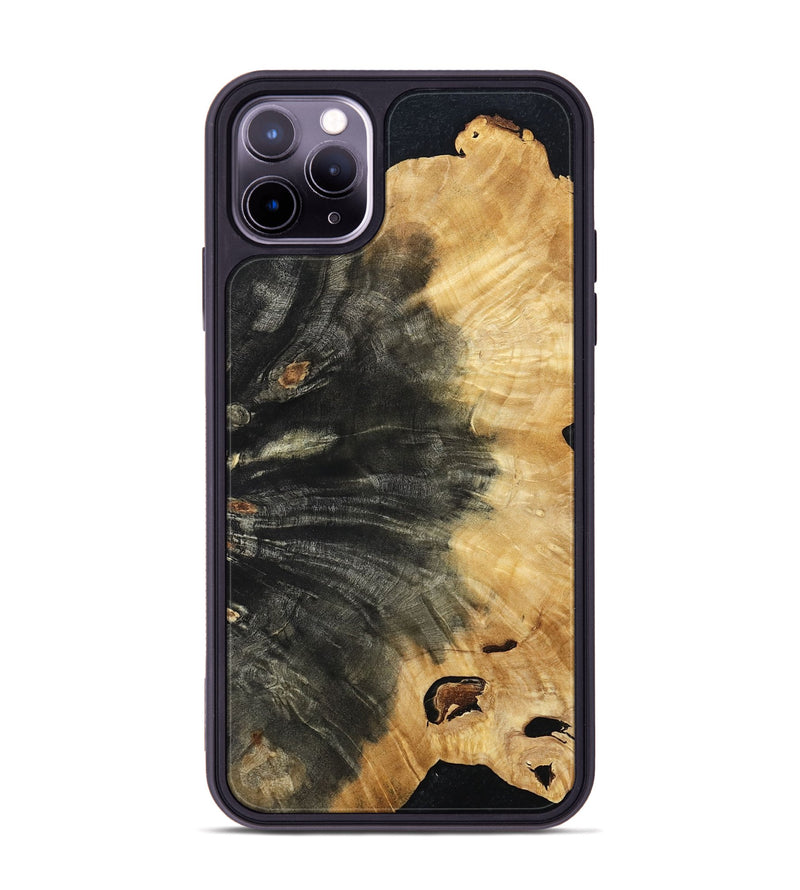 iPhone 11 Pro Max Wood Phone Case - Almon (Wood Burl, 798023)