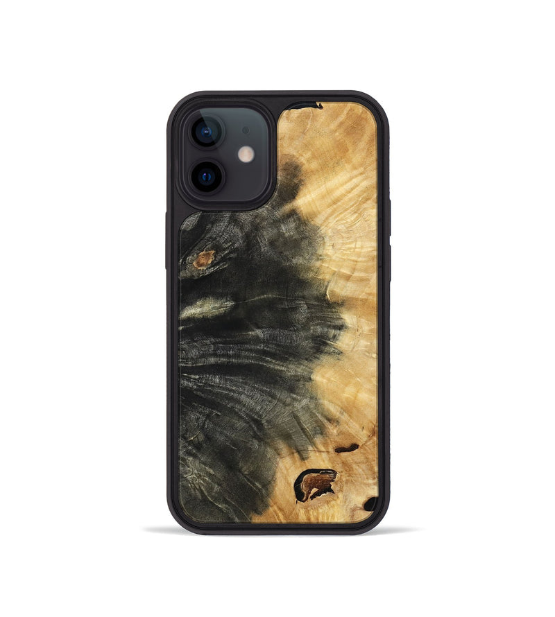 iPhone 12 mini Wood Phone Case - Almon (Wood Burl, 798023)