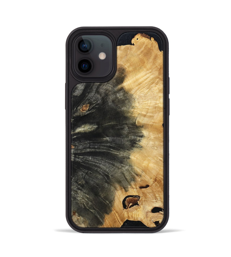 iPhone 12 Wood Phone Case - Almon (Wood Burl, 798023)