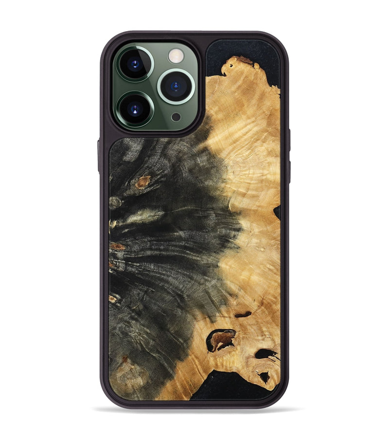 iPhone 13 Pro Max Wood Phone Case - Almon (Wood Burl, 798023)