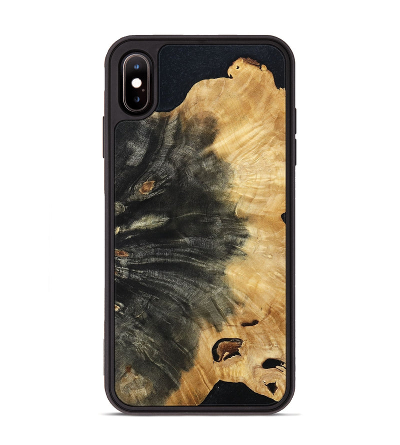 iPhone Xs Max Wood Phone Case - Almon (Wood Burl, 798023)